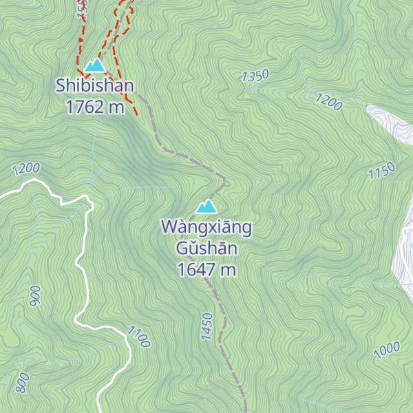 Map of Wàngxiāng Gǔshān