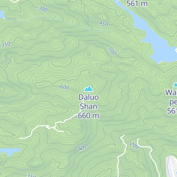 Map of Daluo Shan