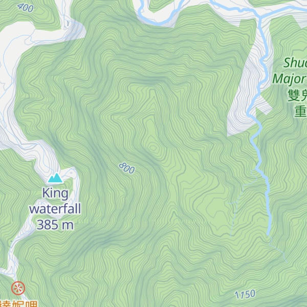 Map of Mt. Qiyan
