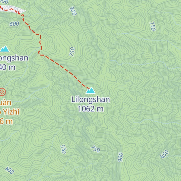 Map of Lilongshan