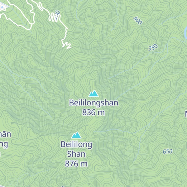 Map of Beililongshan