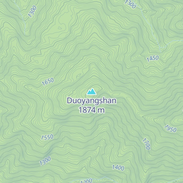 Map of Duoyangshan