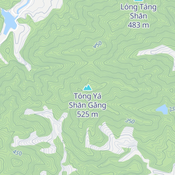 Map of Tóng Yá Shān Gǎng