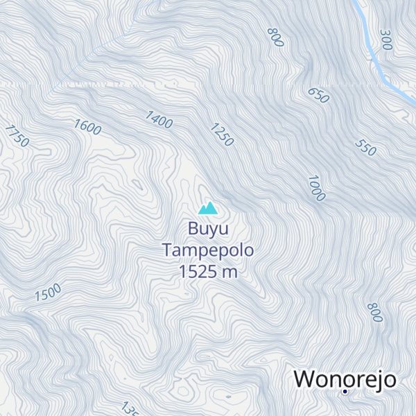 Map of Buyu Tampepolo