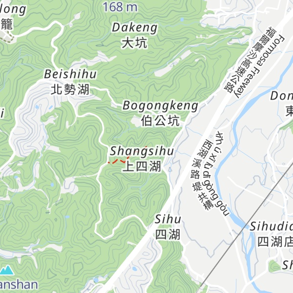 Map of Niulanwoshan