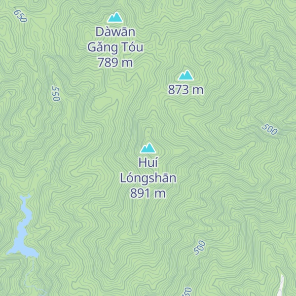 Map of Huí Lóngshān
