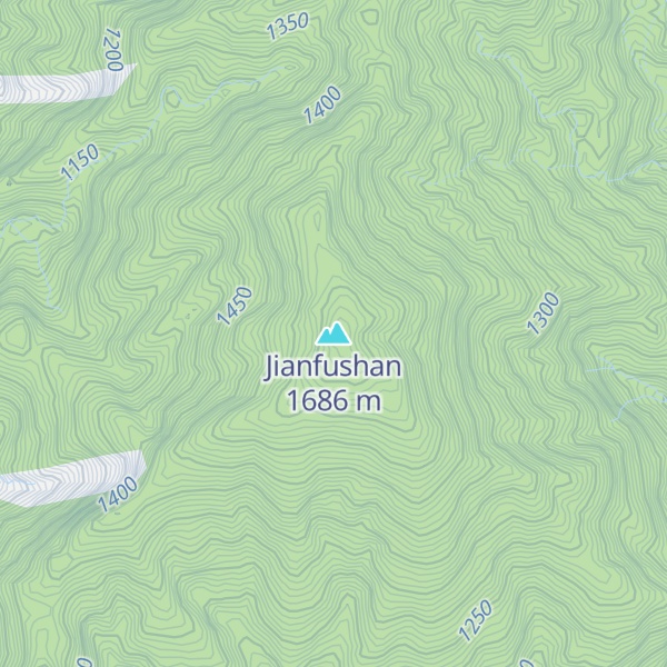 Map of Jianfushan