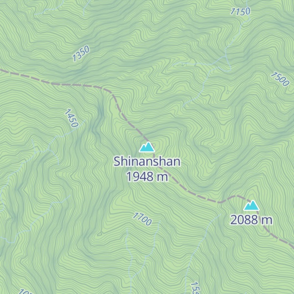 Map of Shinanshan