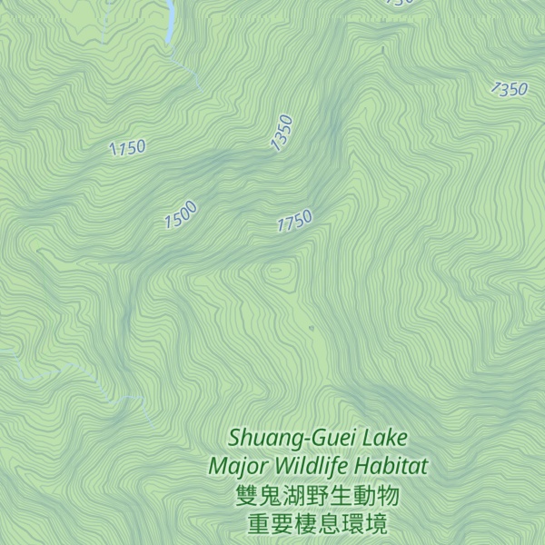 Map of Qiyanzhushan