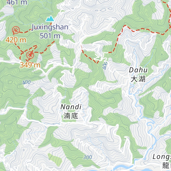 Map of Dahushan