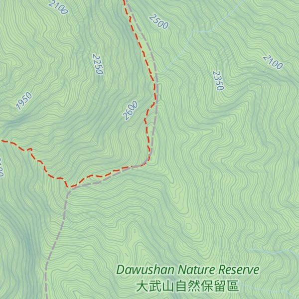 Map of Nandawushan