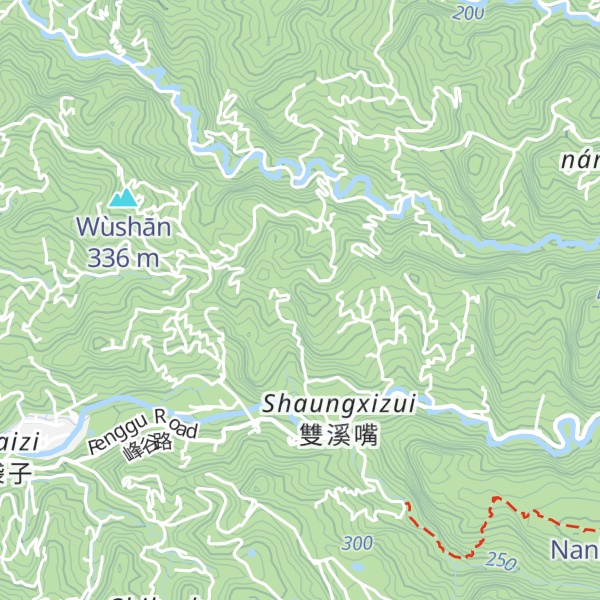 Map of Qīngtóng Línshān