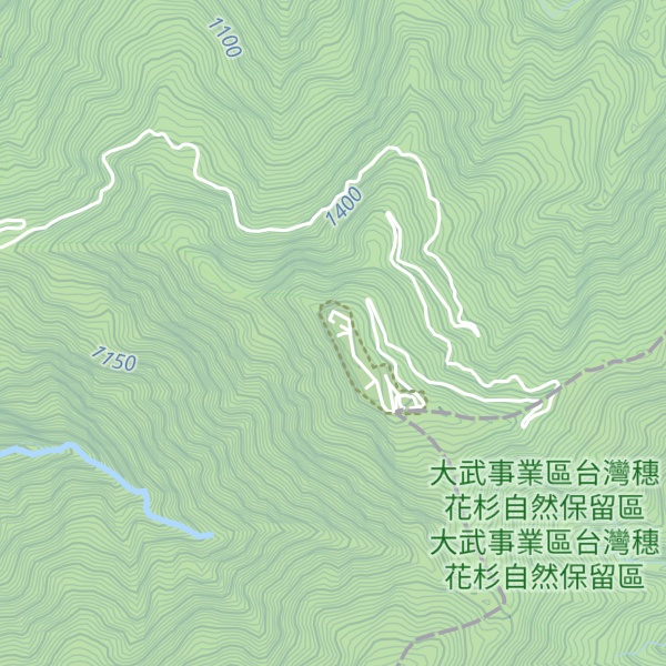Map of Dahanshan