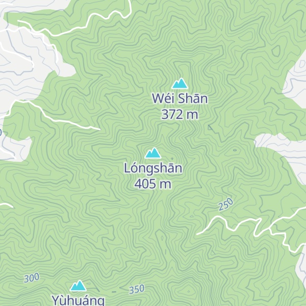 Map of Lóngshān