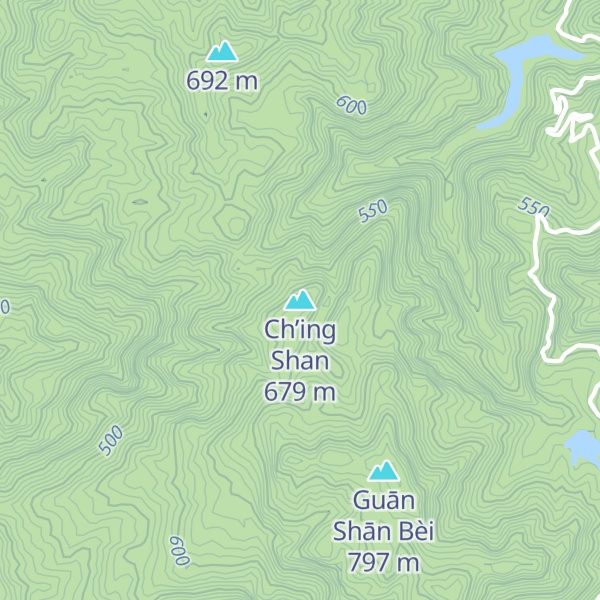 Map of Ch’ing Shan