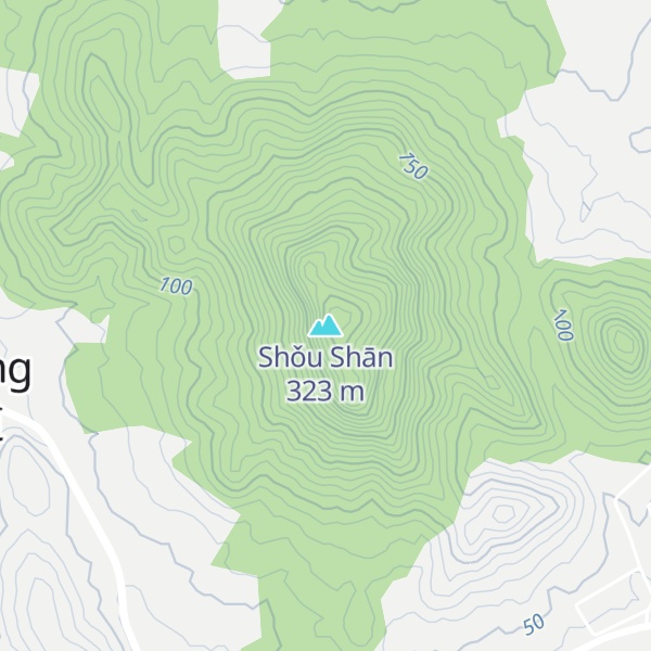 Map of Shǒu Shān