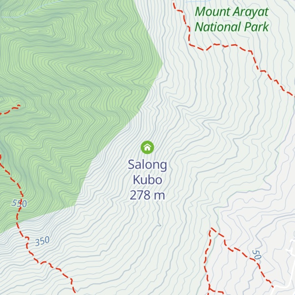Map of Salong Kubo