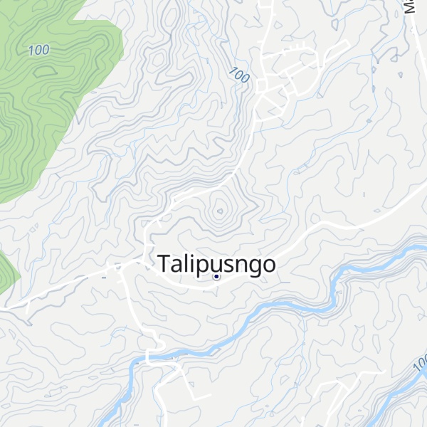 Map of Mount Talipusa