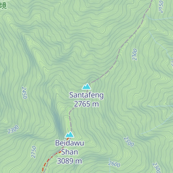 Map of Santafeng
