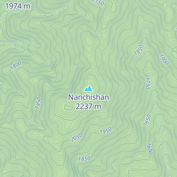 Map of Nanchishan