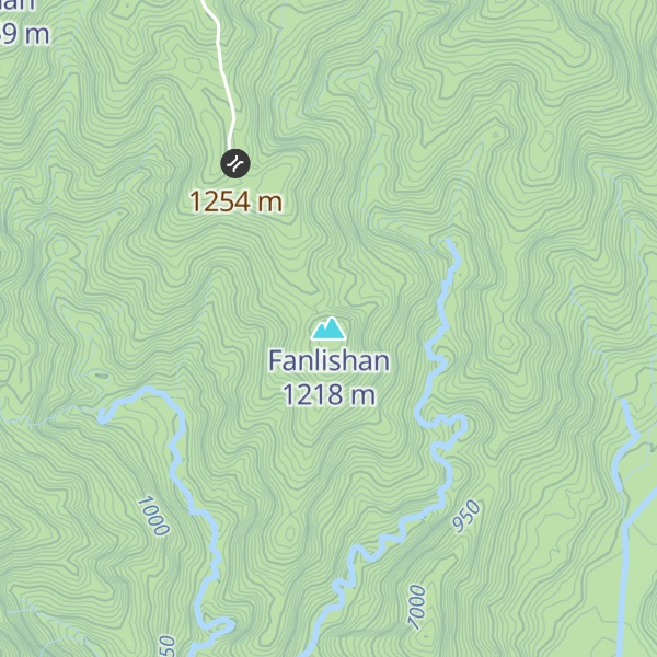 Map of Fanlishan