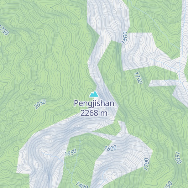 Map of Pengjishan
