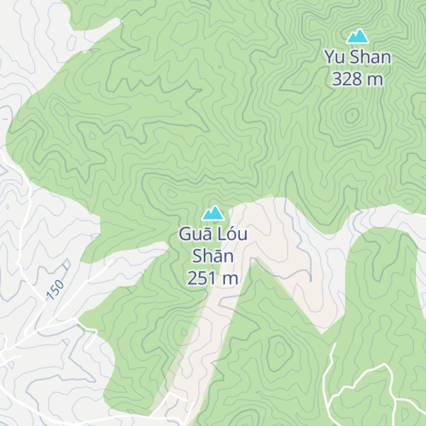 Map of Guā Lóu Shān