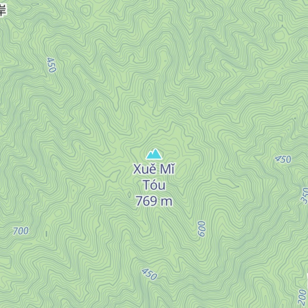 Map of Xuě Mǐ Tóu