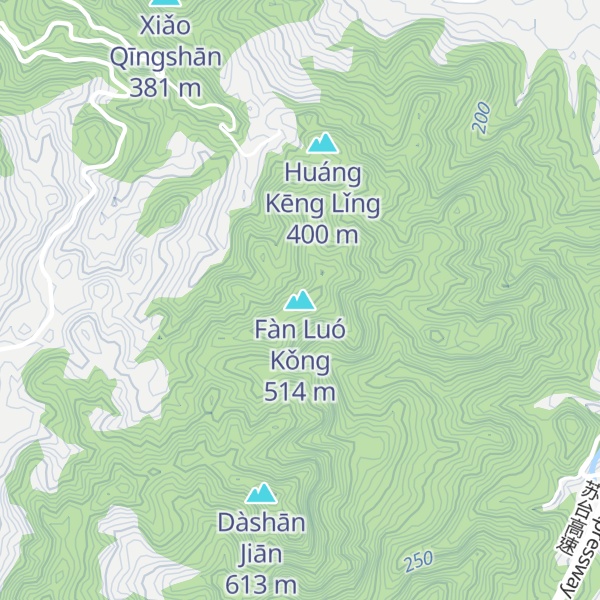 Map of Fàn Luó Kǒng