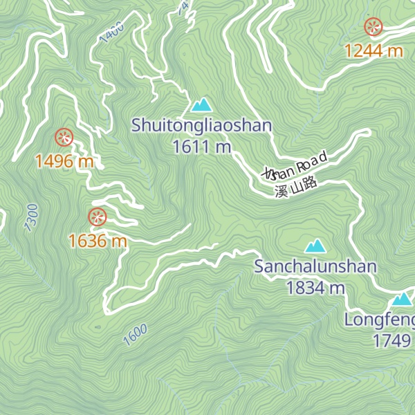 Map of Neishupishan
