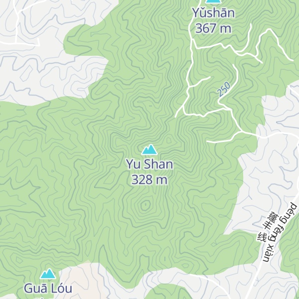Map of Yu Shan