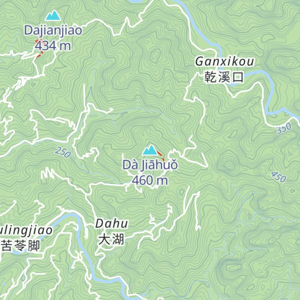 Map of Dà Jiāhuǒ