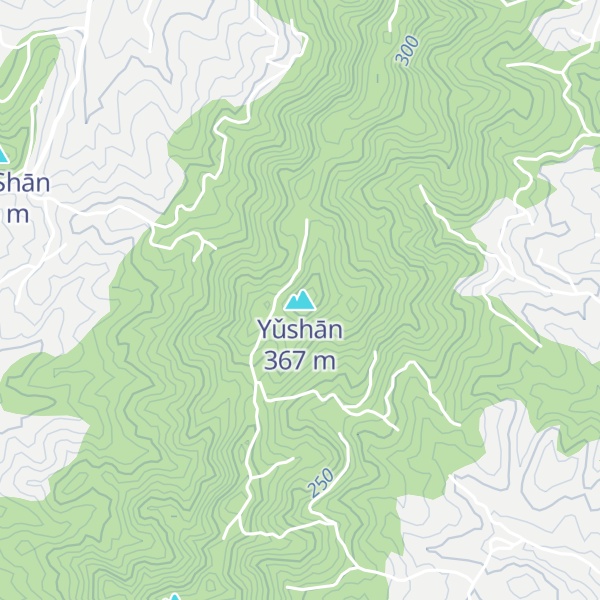 Map of Yǔshān
