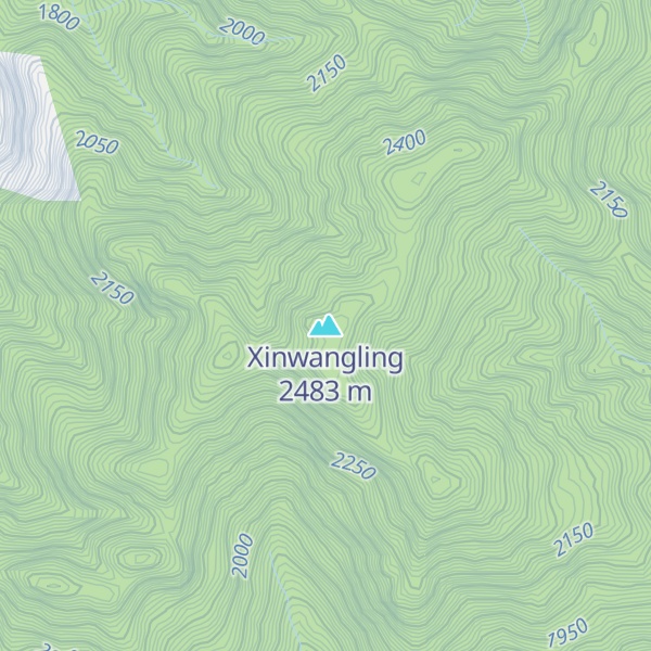 Map of Xinwangling