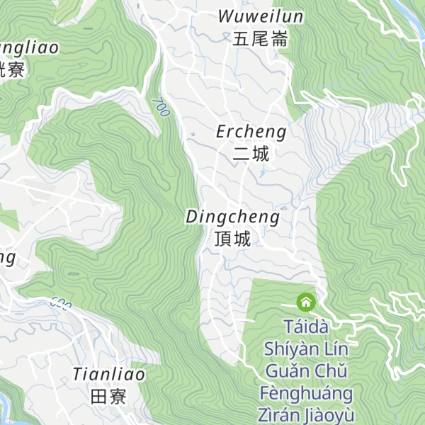 Map of Dǐng Chéng