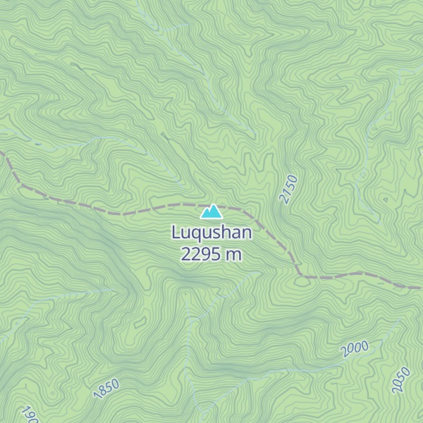 Map of Luqushan