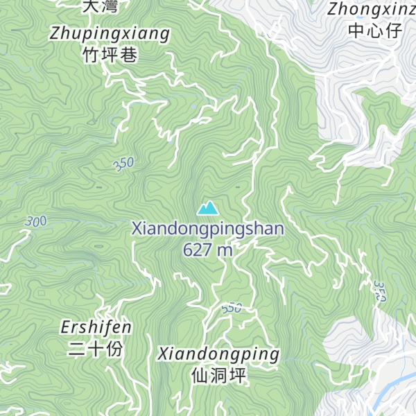 Map of Xiandongpingshan