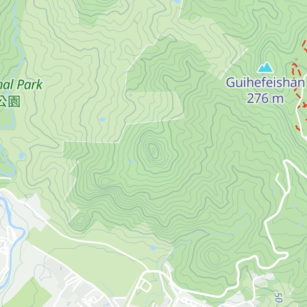 Map of Dajianshishan