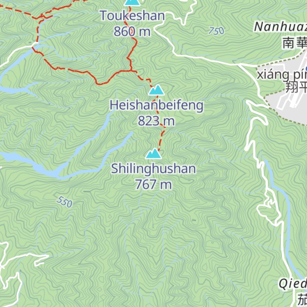 Map of Shilinghushan
