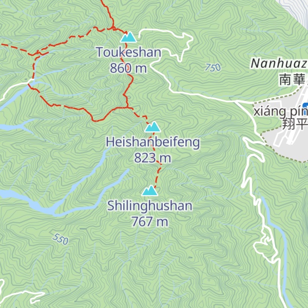 Map of Heishan