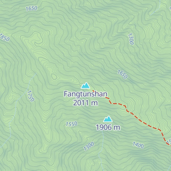 Map of Fangtunshan