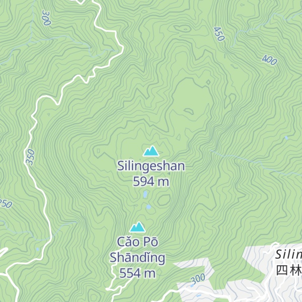 Map of Silingeshan