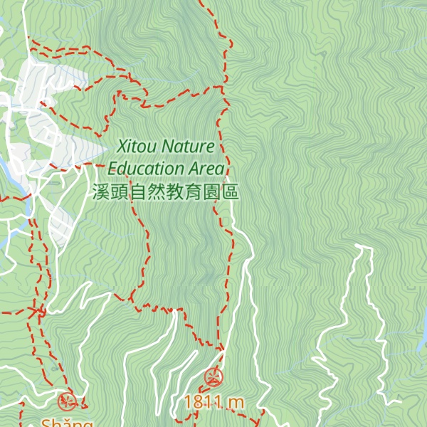 Map of Nán Fènghuángshān