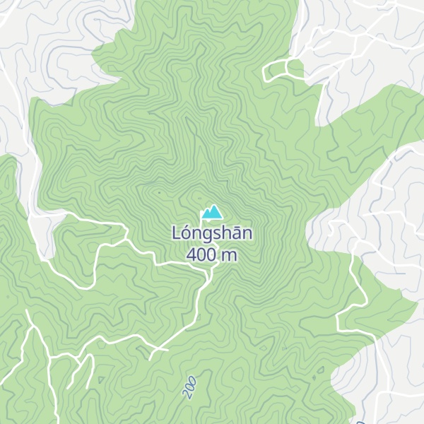 Map of Lóngshān