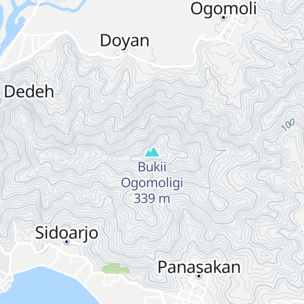 Map of Bukii Ogomoligi