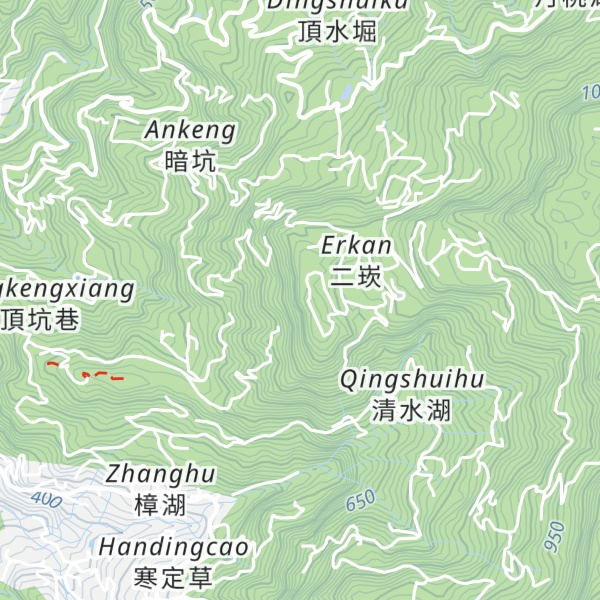 Map of ÈR Kàn Shān