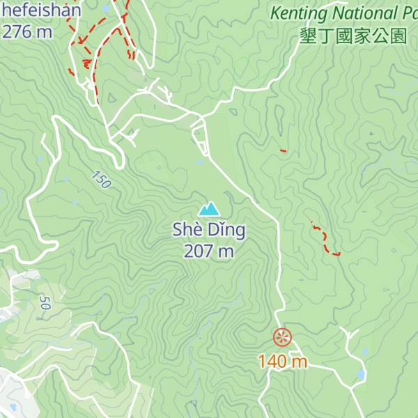 Map of Shè Dǐng