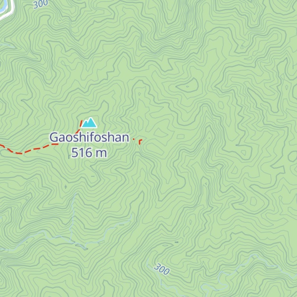 Map of Gāoshì Fóshān Dōngfēng