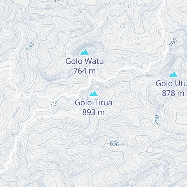 Map of Golo Tirua
