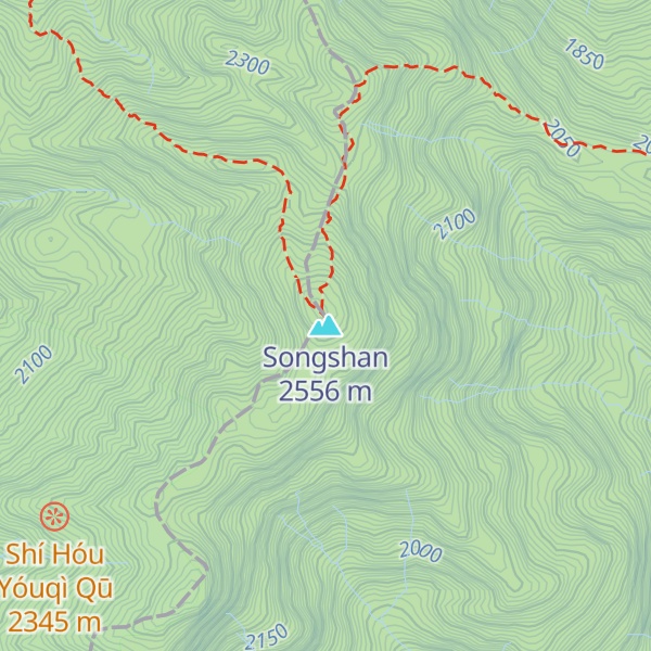 Map of Songshan